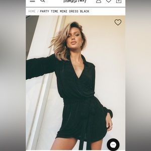 Princess Polly Party Time Mini Dress size 8
